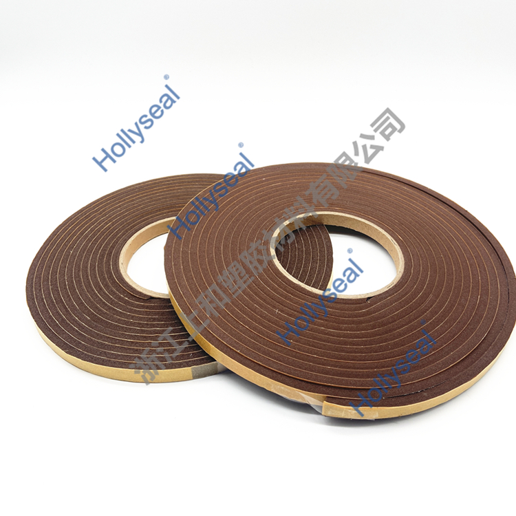 Hollyseal?棕色PVC聚氯乙烯泡棉膠帶 厚度1mm~25mm，密度110kg/m3~500kg/ m3
