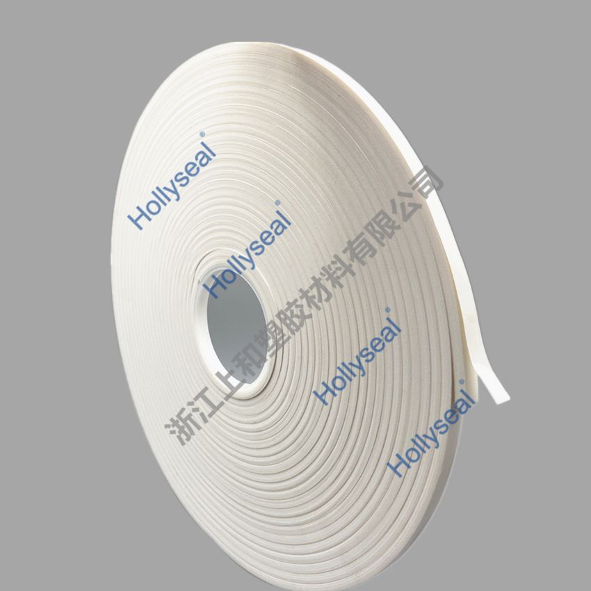 Hollyseal?玻璃幕墻PVC雙面發(fā)泡膠帶 厚度1mm~25mm，密度110kg/m3~500kg/ m3