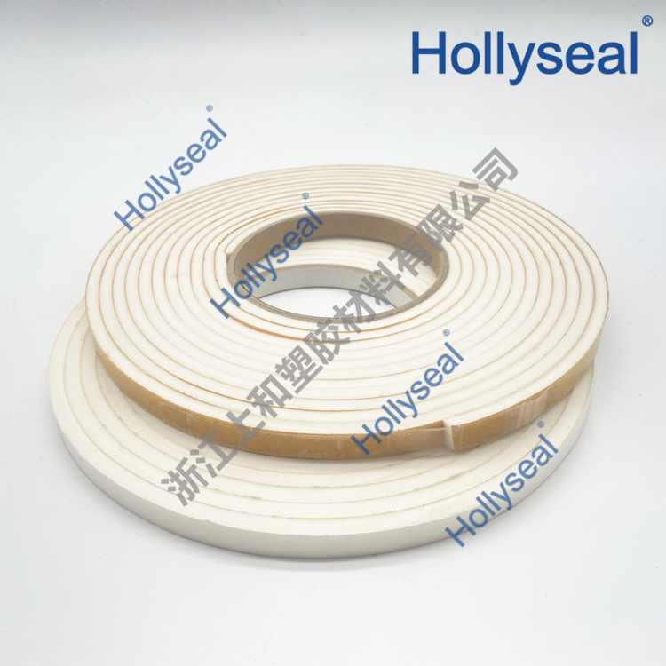 Hollyseal?低密度自粘PVC發(fā)泡膠帶  厚度1mm~25mm，密度110kg/m3~500kg/ m3