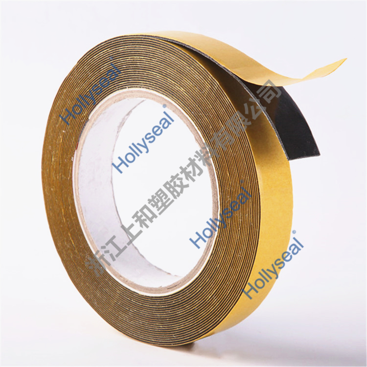 Hollyseal?PVC聚氯乙烯泡棉膠帶 厚度1mm~25mm，密度110kg/m3~500kg/ m3