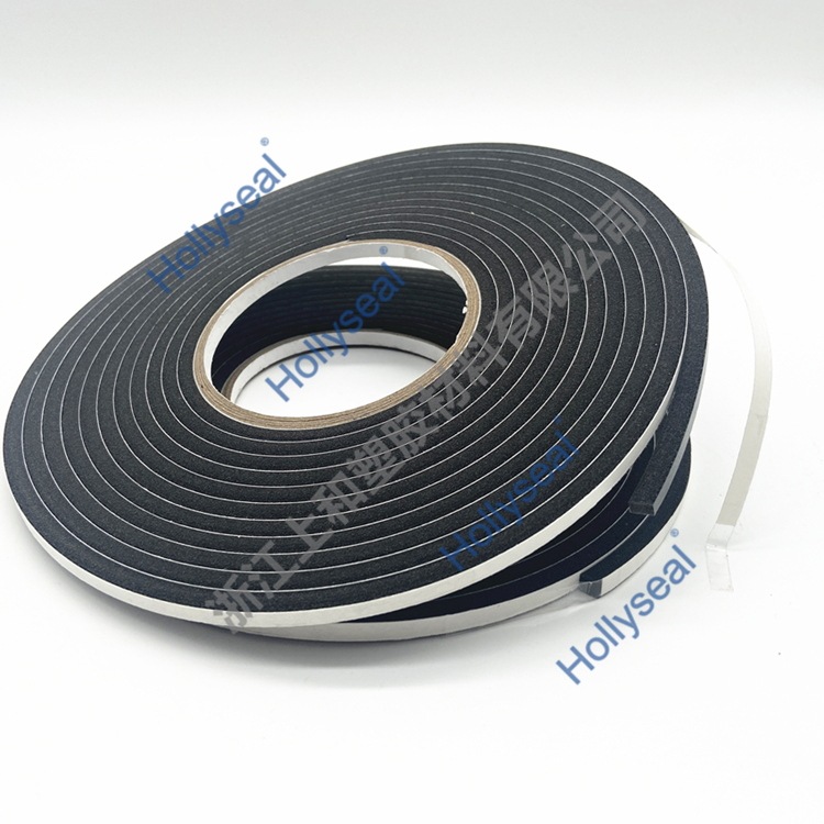 Hollyseal?PVC中密度單面泡棉膠帶 厚度1mm~25mm，密度110kg/m3~500kg/ m3
