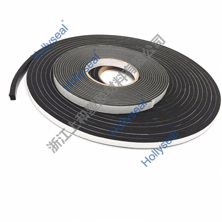 Hollyseal? 閉孔防水管道密封PVC泡棉膠帶 厚度1mm~25mm，密度110kg/m3~500kg/ m3