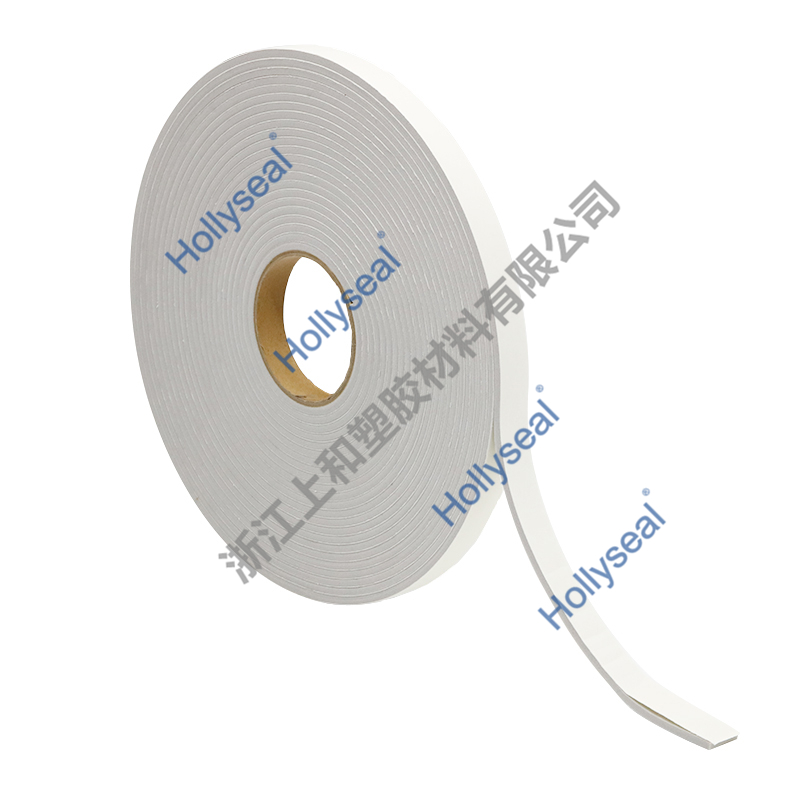 Hollyseal?閉孔水箱密封用PVC泡棉膠帶 厚度1mm~25mm，密度110kg/m3~500kg/ m3