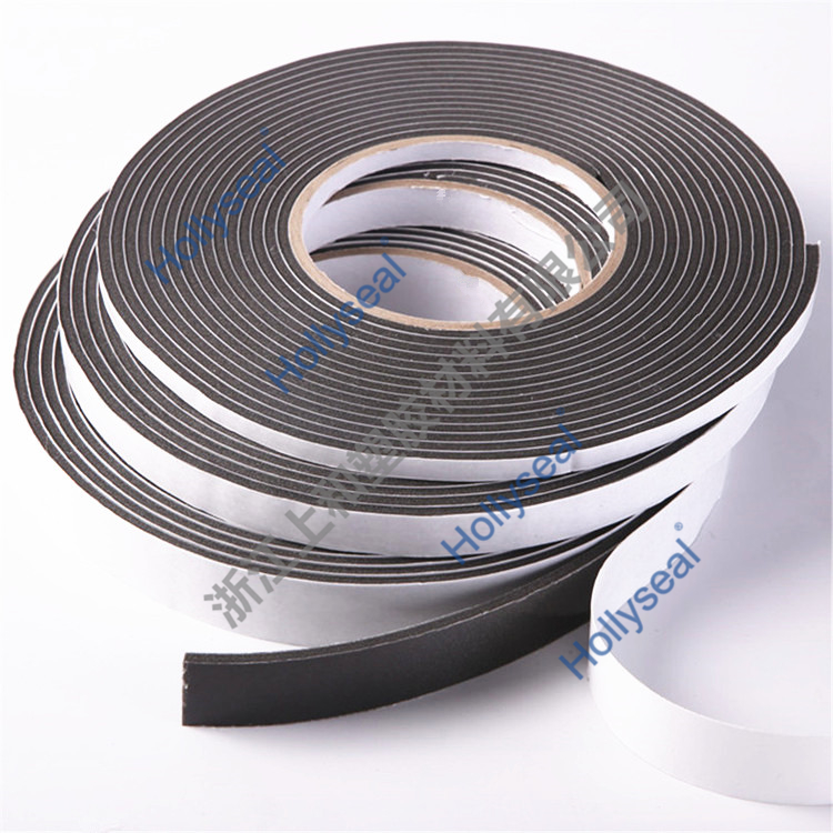 Hollyseal?閉孔PVC密封泡棉膠帶 厚度1mm~25mm，密度110kg/m3~500kg/ m3