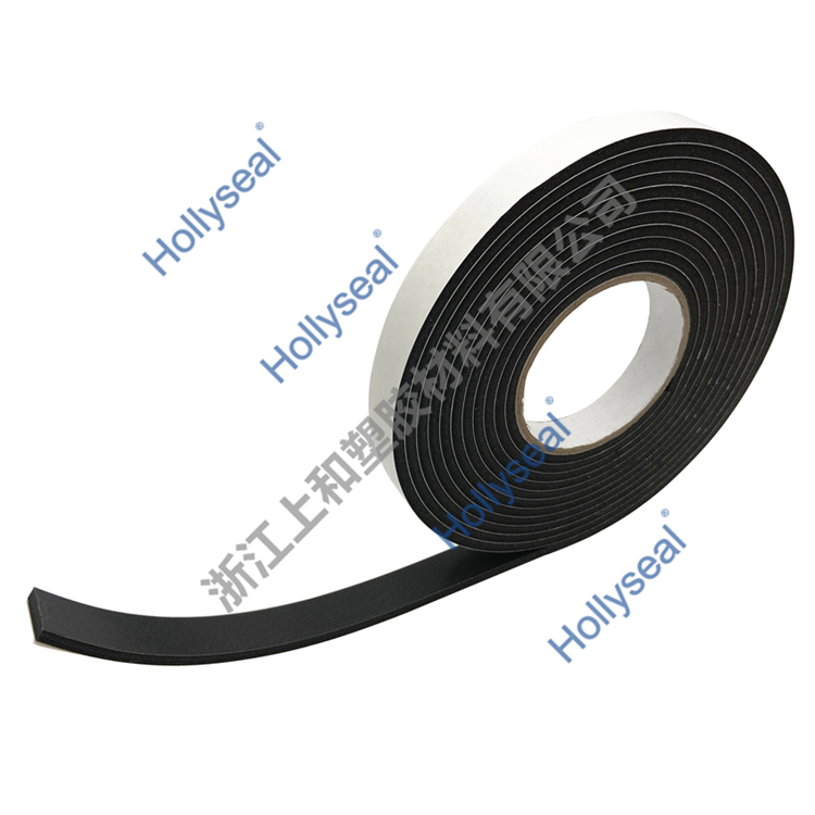 Hollyseal?PVC單面自粘泡棉膠帶 厚度1mm~25mm，密度110kg/m3~500kg/ m3
