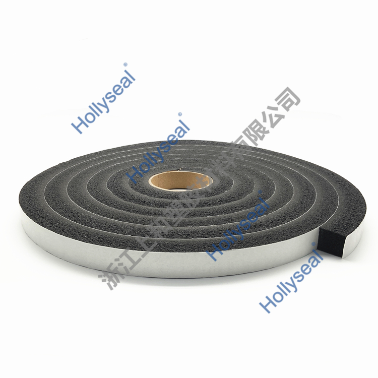 Hollyseal?閉孔低密度浴缸密封PVC泡棉膠帶 厚度1mm~25mm，密度110kg/m3~500kg/ m3