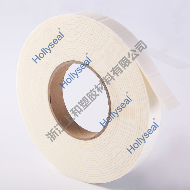 Hollyseal?雙面帶膠PVC泡棉膠帶 厚度1mm~25mm，密度110kg/m3~500kg/ m3